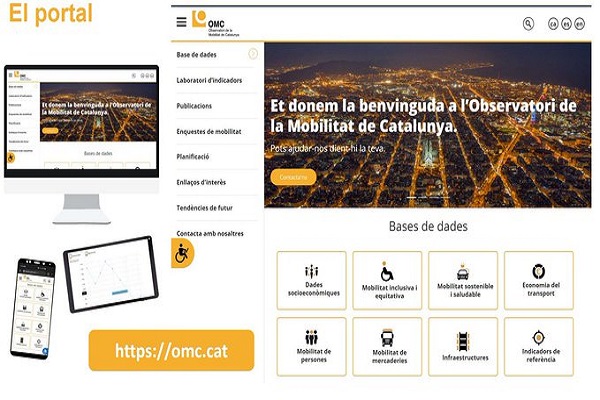 El nou Observatori neix de la integració de les plataformes prèvies de la Generalitat i l'ATM / Imatge del web