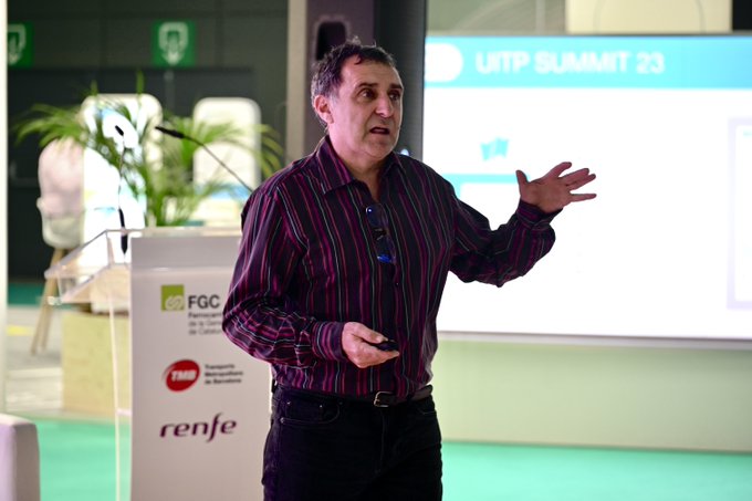 Mario Canet durant la seva presentació. /FOTO: M.A. CUARTERO (TMB)
