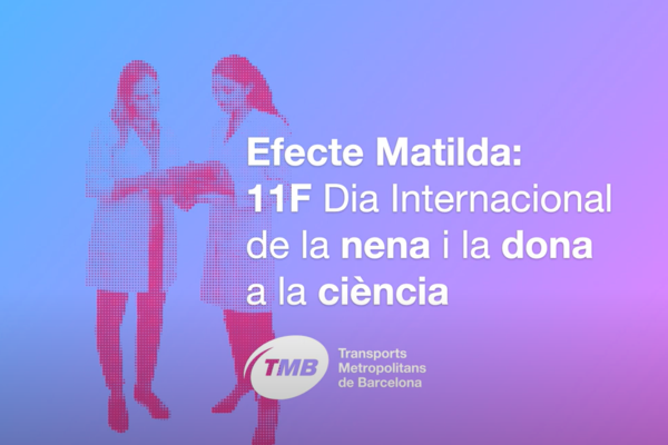 Imatge audiovisual "Efecte Matilda" / Font:  TMB