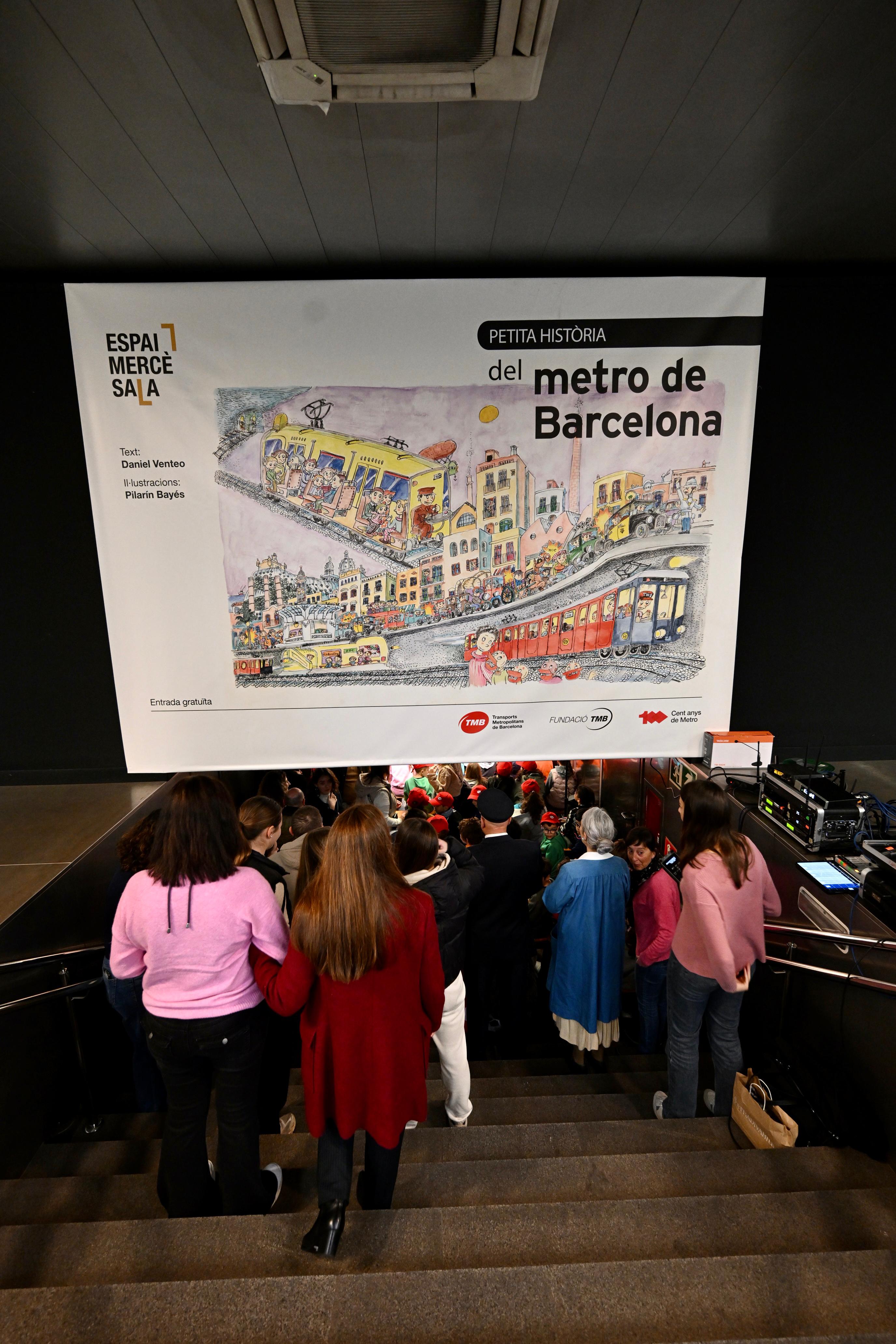 Presentació de La Petita història del metro. /Foto: Pep Herrero (TMB)