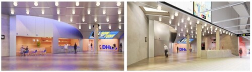 Disseny interior vestíbul Glòries i DHub / Foto: Ajuntament de Barcelona Disseny interior vestíbul Glòries i DHub / Foto: Ajuntament de Barcelona