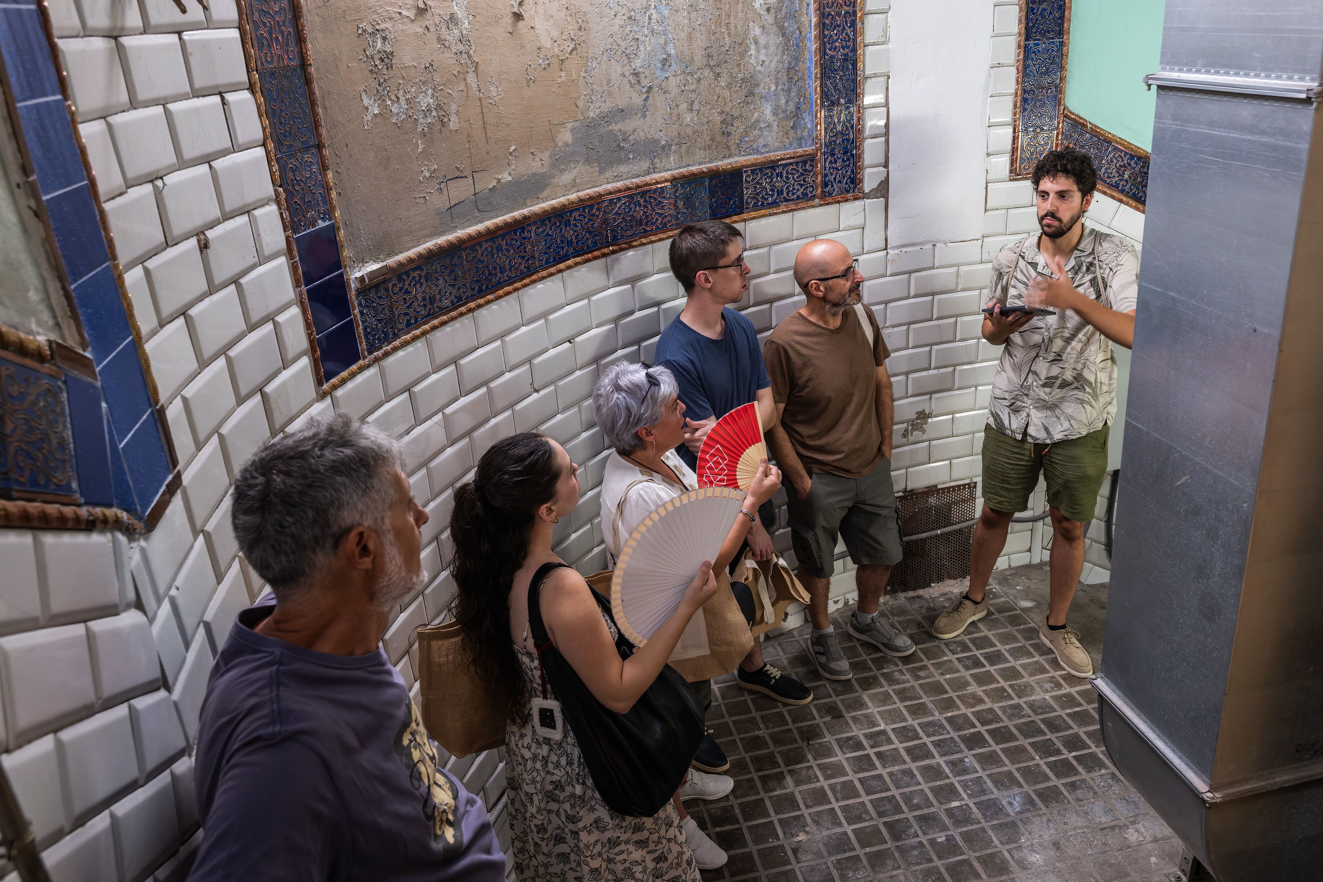 Visites Obrim el metro. /Foto: M.A. Cuartero (TMB)