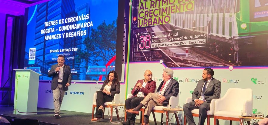TMB present a l'assamblea general d'ALAMYS celebrada a Lima. /Foto: TMB