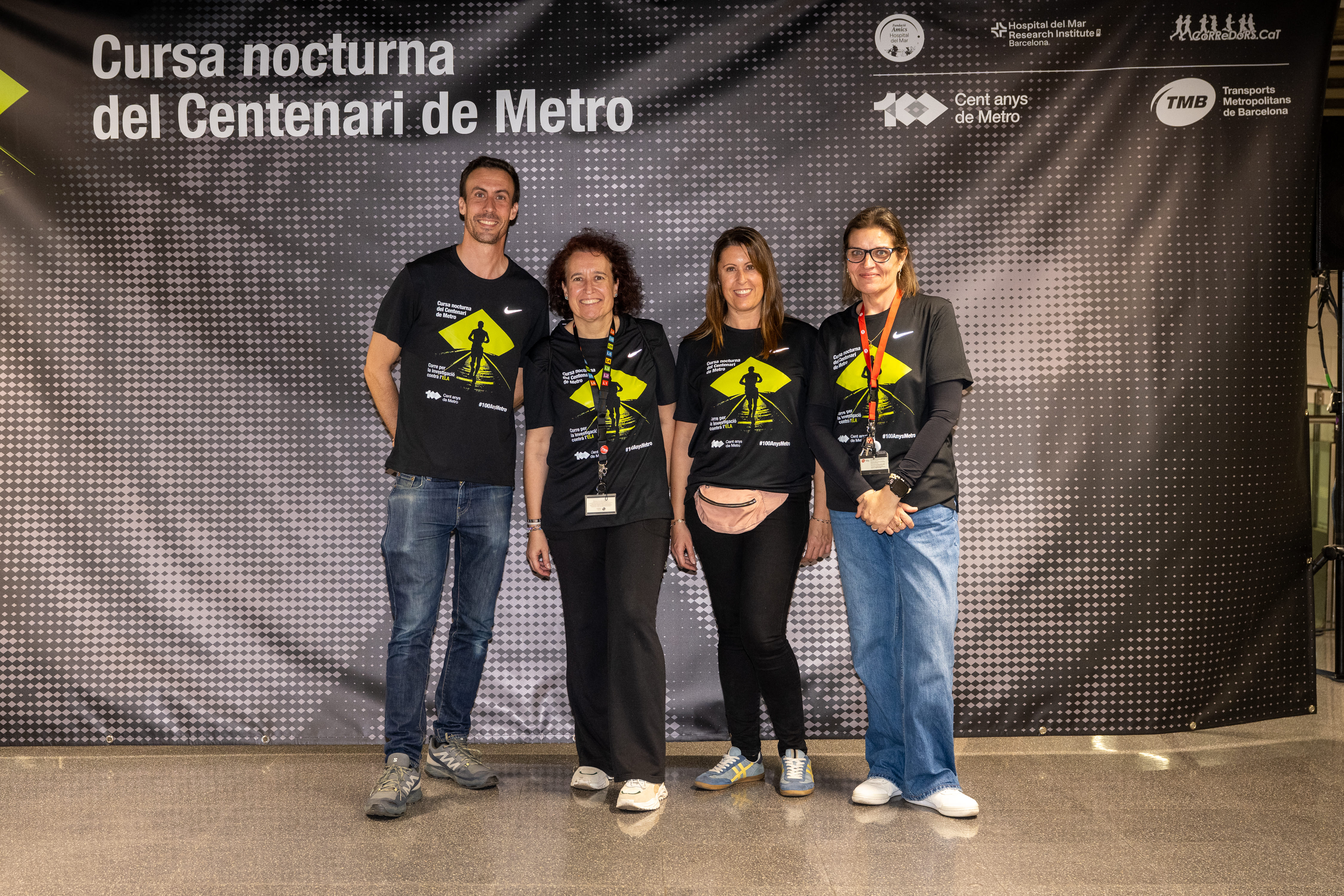 Cursa Nocturna pels túnels del metro . /M.A. Cuartero (TMB)