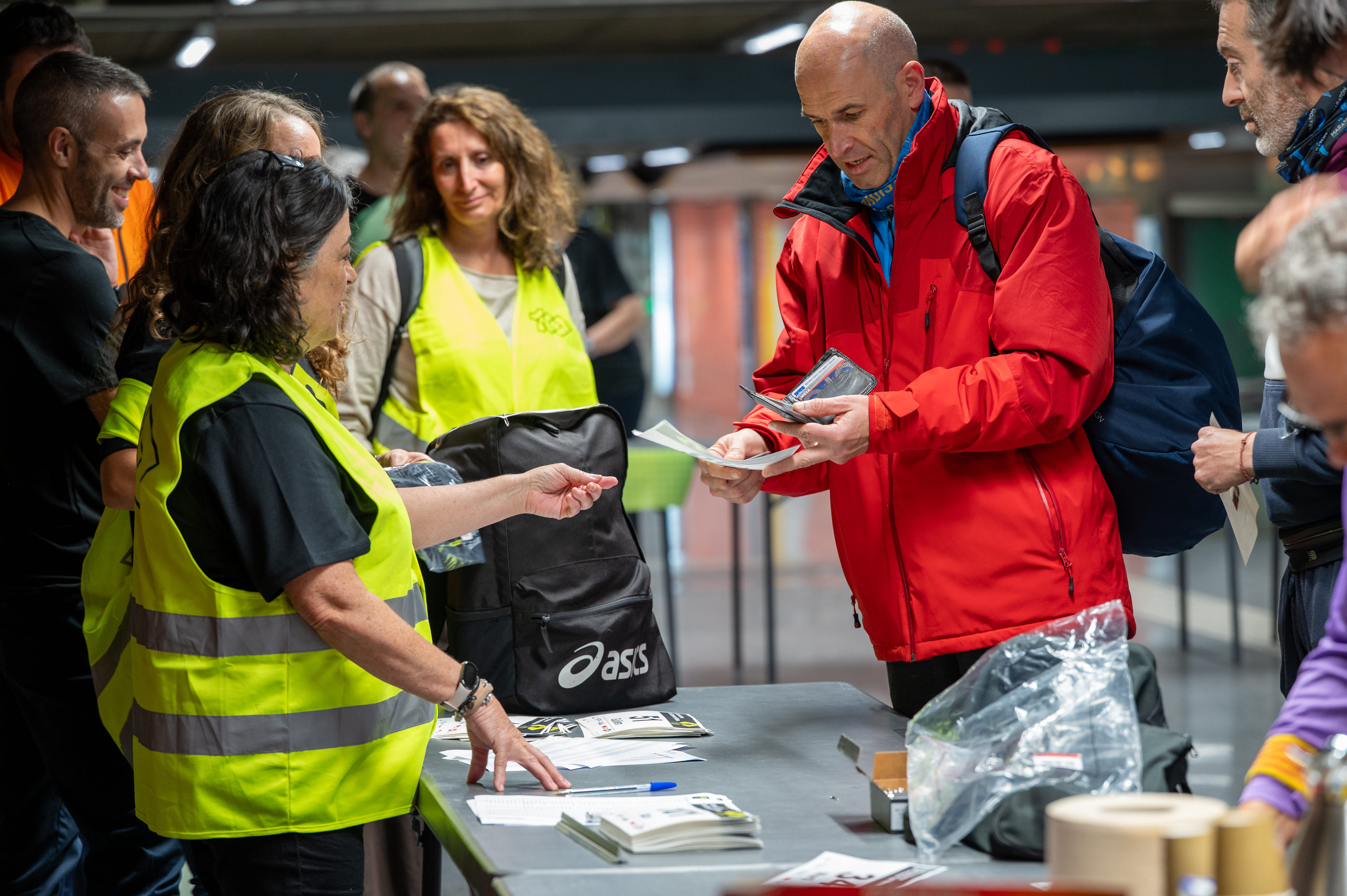 Cursa Nocturna pels túnels del metro . /M.A. Cuartero (TMB)