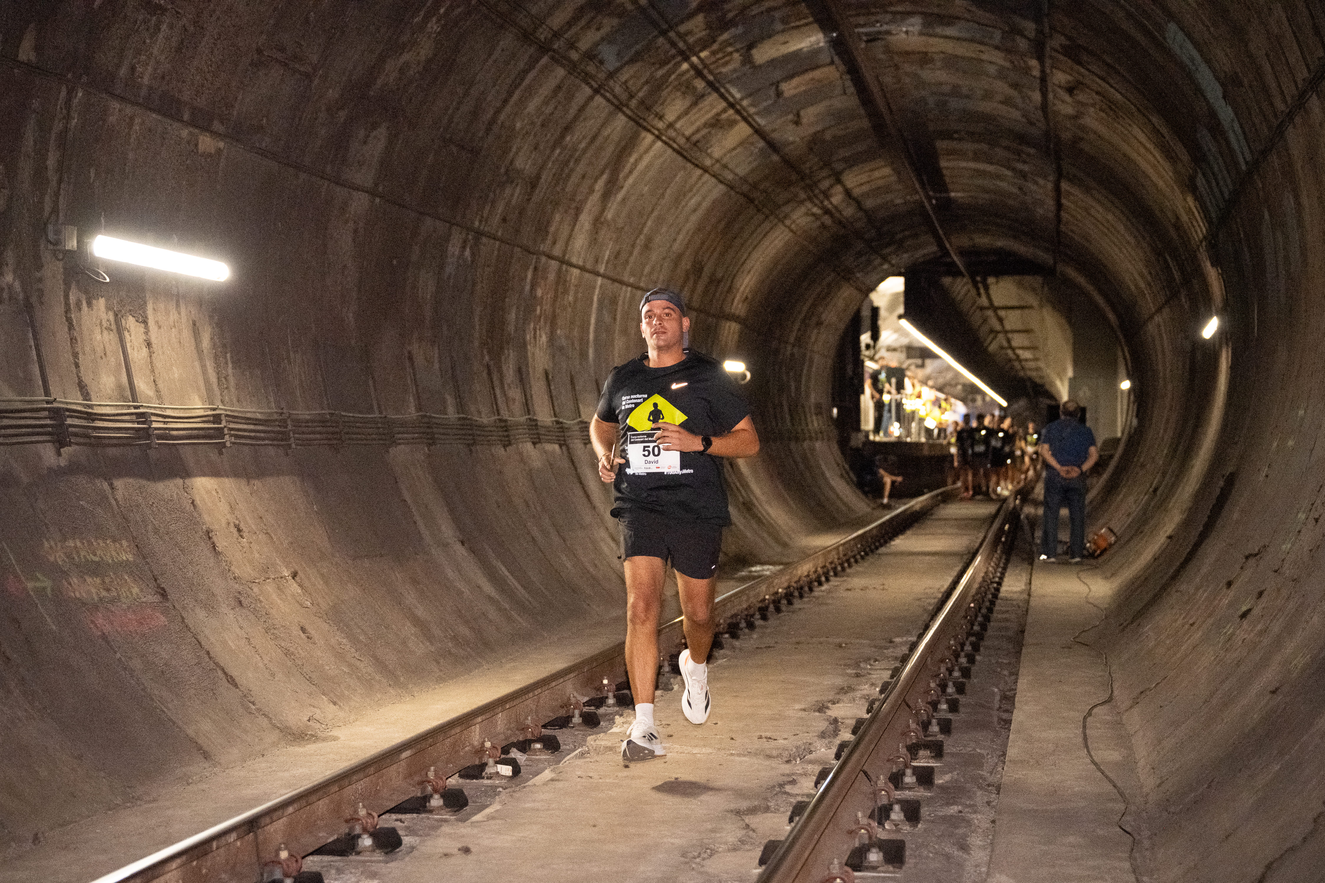 Cursa Nocturna pels túnels del metro . /M.A. Cuartero (TMB)