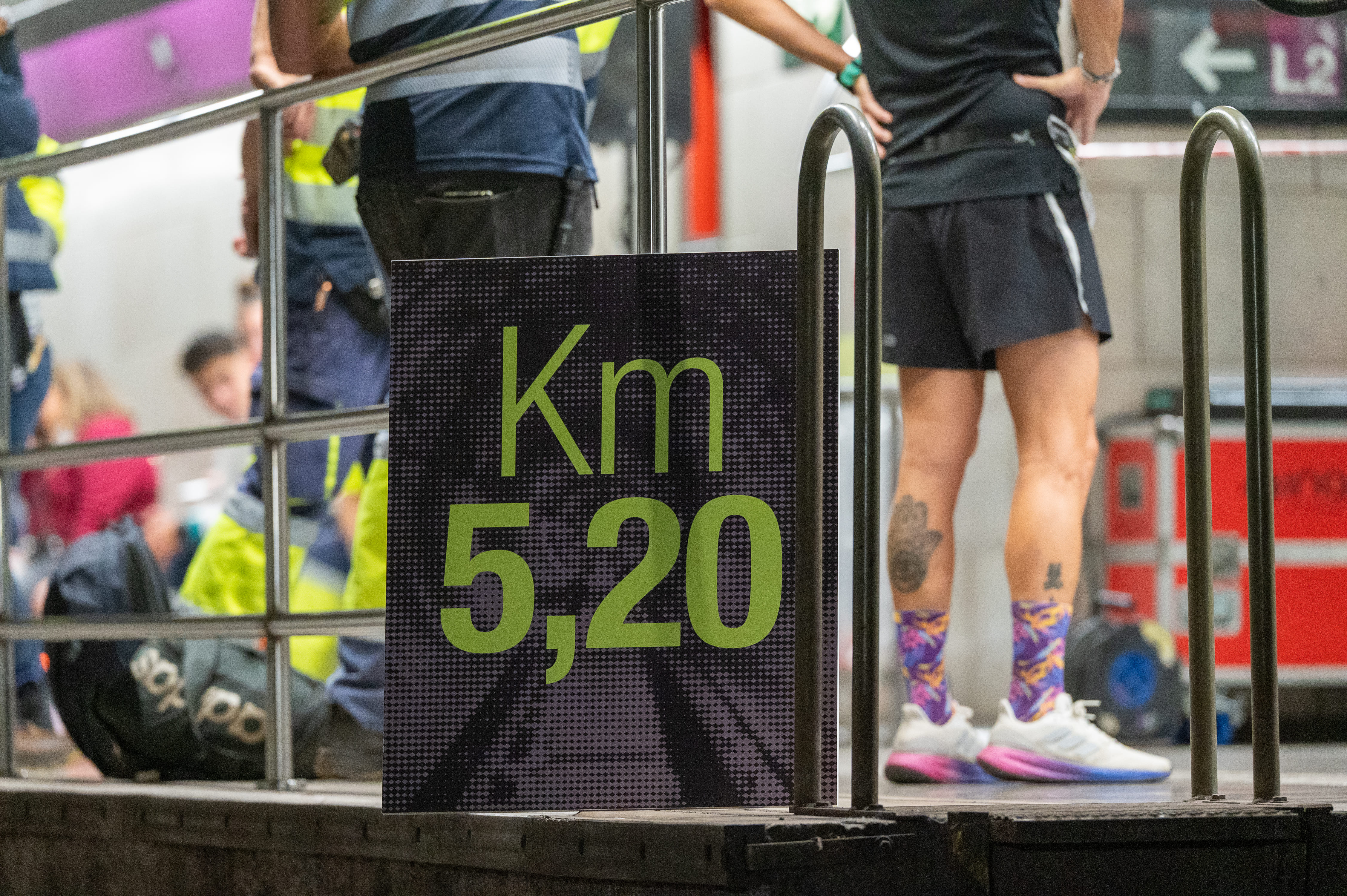 Cursa Nocturna pels túnels del metro . /M.A. Cuartero (TMB)