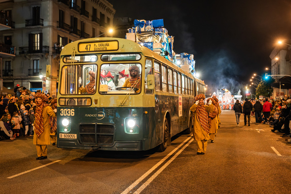 Imatges de la Cavalcada 2025 / Foto: Pep Herrero (TMB)