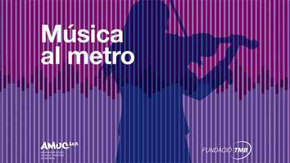 Nova imatge del projecte Música al metro / Imatge: TMB