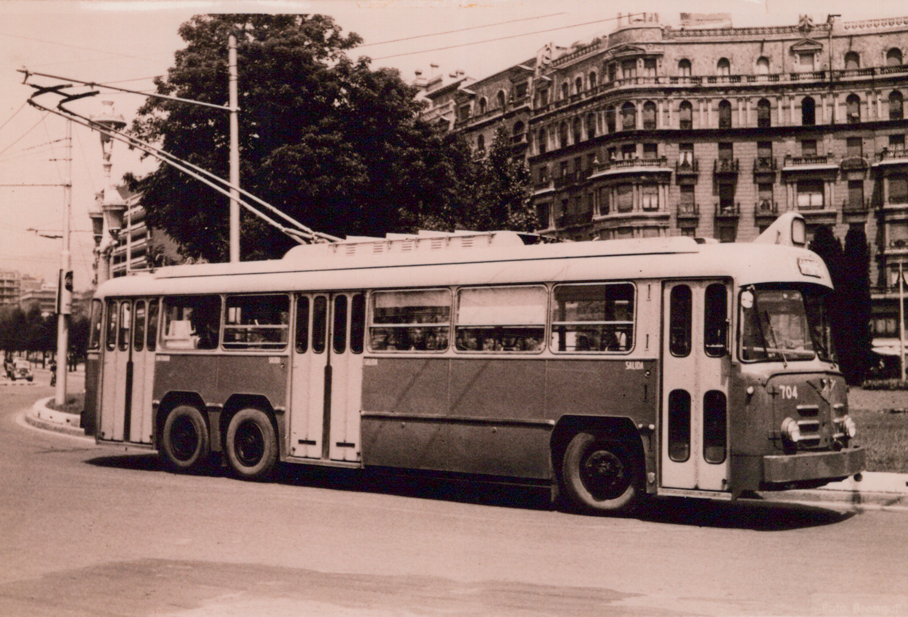 Troleibús "Vetra", any 1959