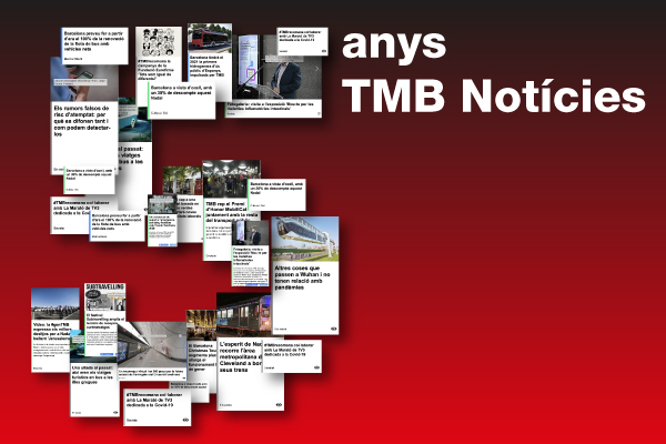 ebé 500 informacions s'han publicat al TMB Notícies en el seu 5è aniversari / Imatge: TMB