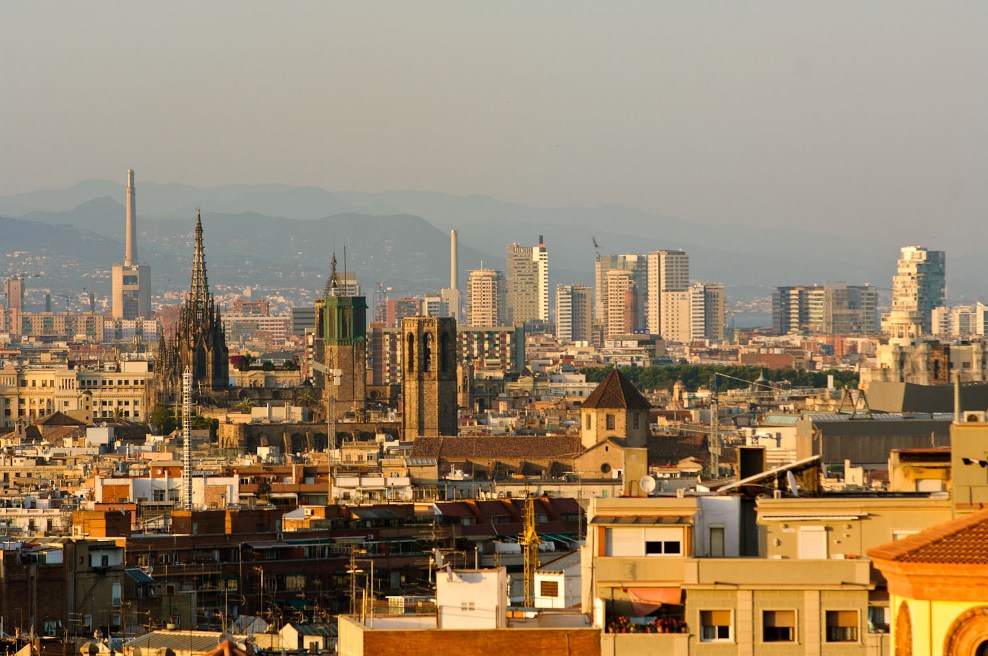 Panoràmica de la ciutat de Barcelona / Foto: TMB