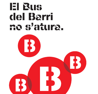 Imatge de la campanya 'El Bus del Barri no s'atura'