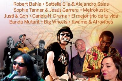 Detall del cartell pel concert 'Compromesos' / Imatge: web Llibre Solidari