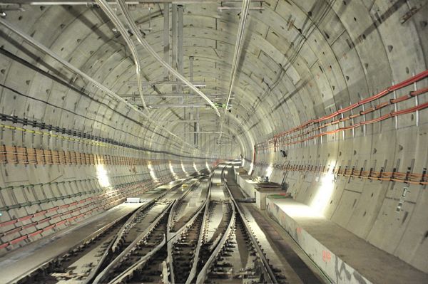 Túnel de metro en construcció / Foto: Ifercat
