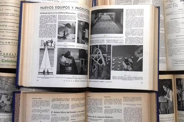 Part de la col·lecció de 'La revista industrial y fabril' / Foto: TMB