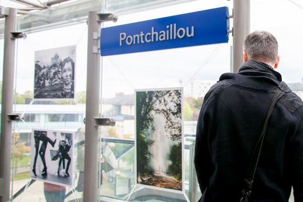 L'estació de Pontchaillou és una de les que acull la mostra de fotoperiodisme del metro de Rennes / Foto: Web Oficina de Turisme de Rennes