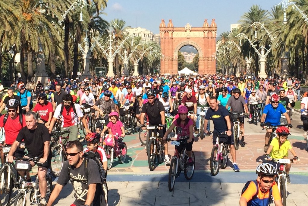 Imatge de la Setmana de la Mobilitat de l'any passat / Foto: eldigital.barcelona.cat