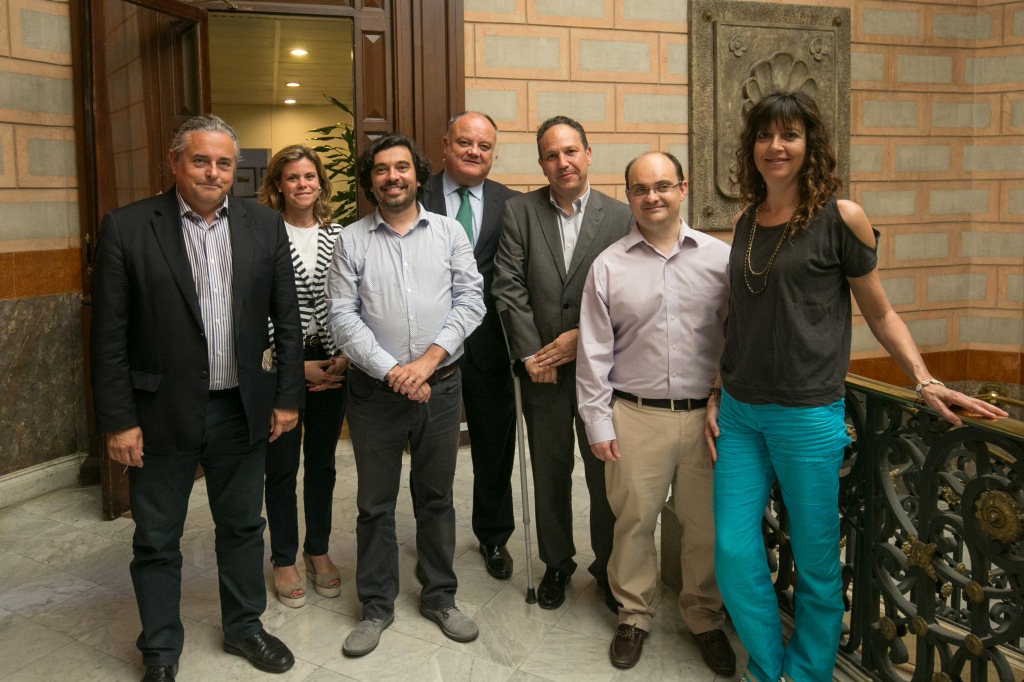 Fotografia dels assistents a la reunió de balanç del projecte / Foto: Abertis