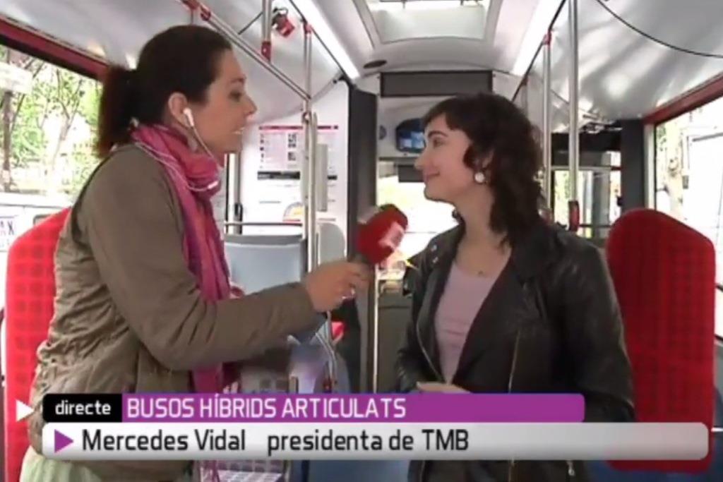 Mercedes Vidal, entrevistada a 'BTV Directe'