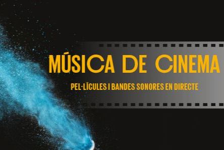 Detall del cartell de música de cinema /  Imatge: web de l'Auditori
