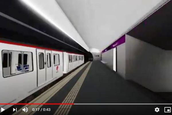 Condueix un tren de la línia 2 del metro de Barcelona des del teu ordinador  | TMB Notícies