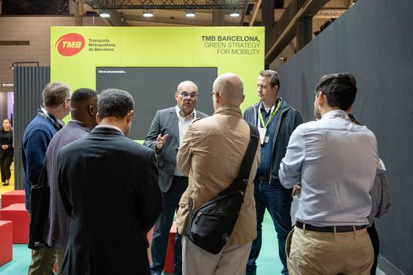 Visites al nostre estand al Tomorrow Mobility / Foto: M. A. Cuartero (TMB) Visites al nostre estand al Tomorrow Mobility / Foto: M. A. Cuartero (TMB)