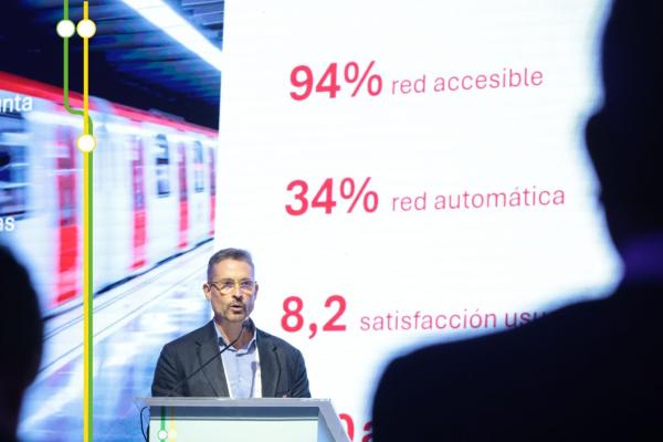 TMB present a l'assamblea general d'ALAMYS celebrada a Lima. /Foto: TMB