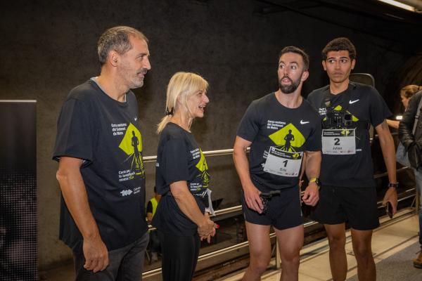 Cursa Nocturna pels túnels del metro . /M.A. Cuartero (TMB)