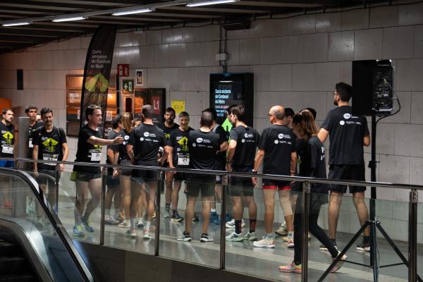 Cursa Nocturna pels túnels del metro . /M.A. Cuartero (TMB)