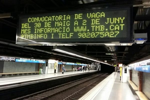 INP estació Sagrada Família / Foto: TMB