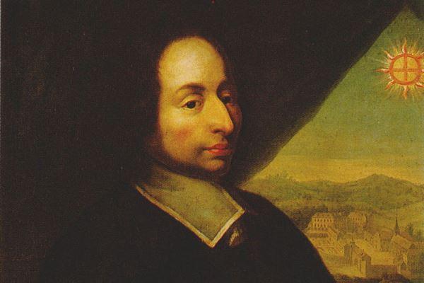Fragment d'un retrat anònim del filòsof, matemàtic i físic francès Blaise Pascal / Foto: Escanejat de domini públic