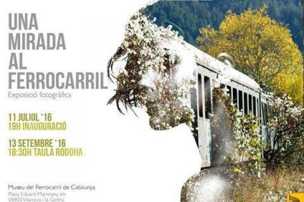 Cartell de la nova exposició del Museu del Ferrocarril de Catalunya