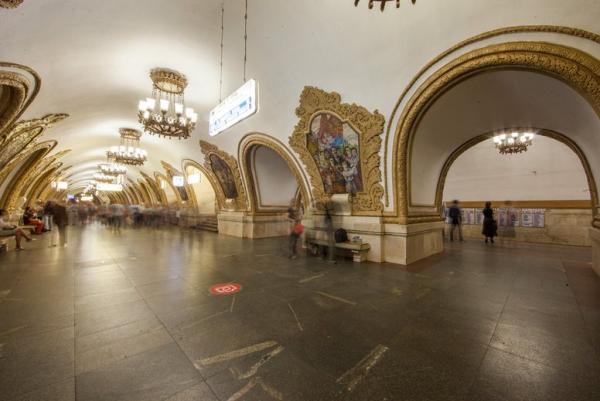 Estació de Kíevskaia, a la línia circular / Foto: La Vanguardia Magazine