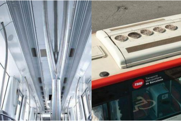 Aire condicionat al metro i al bus / Foto: TMB