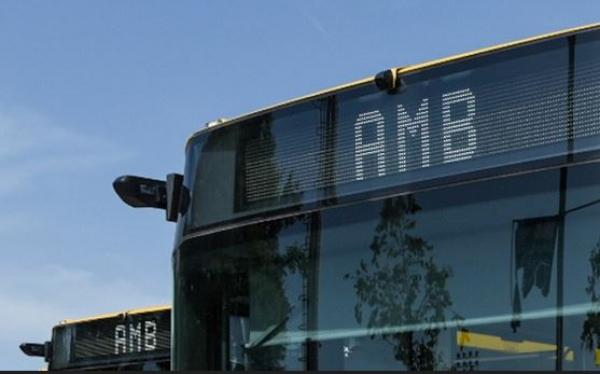Frontal de Bus AMB./Foto: AMB 