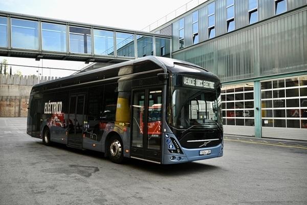 Imatge del nou autobús Volvo 7900. /Foto: M.A. CUARTERO (TMB)