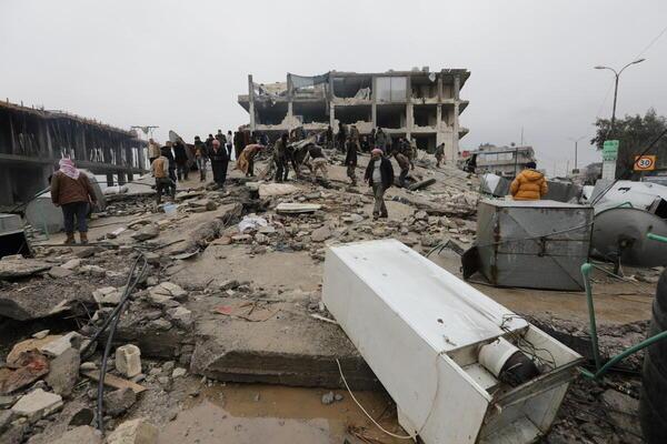 Imatge zona devastada terratrèmol Turquia i Síria / Font:  Web Save the Children