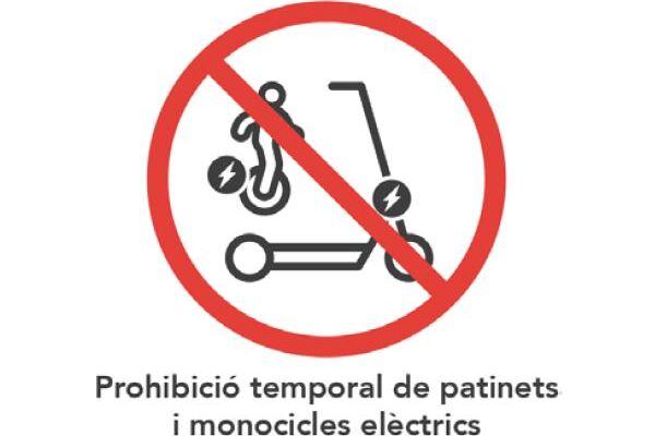 Prohibició indefinida patinets i monocicles elèctrics. /Foto: ATM