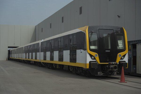 Model del nou tren HITACHI de la línia 2 del metro de Lima. /Foto: Metrolima2.com