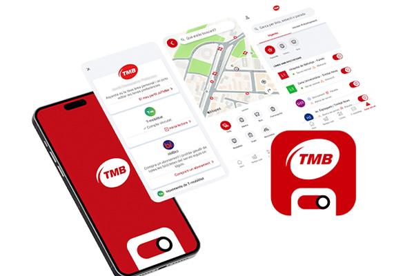 Imatge nova TMB App / Font: TMB