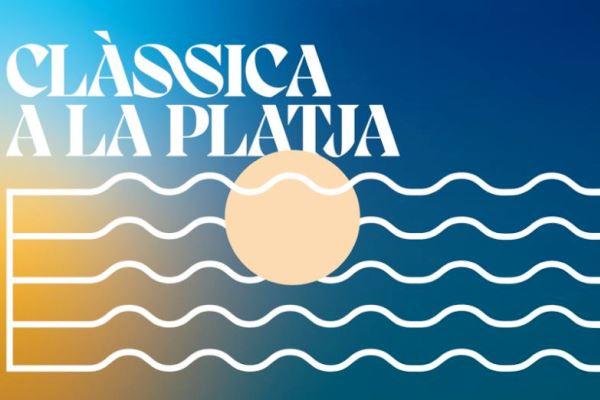 Cartell de l'edició d'enguany de 'Clàssica a la platja'. Imatge: Web Barcelona Obertura