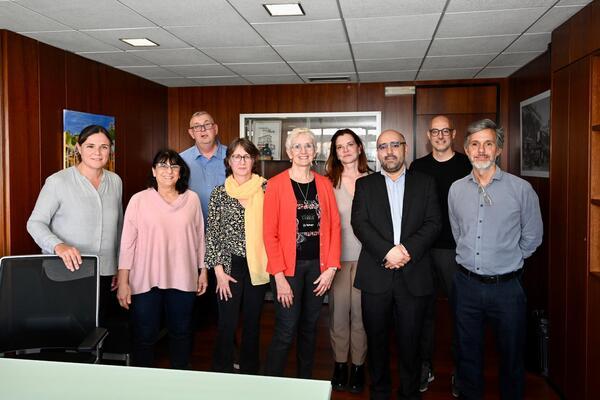 Els representants de TMB i la RATP./Foto: Pep Herrero (TMB)