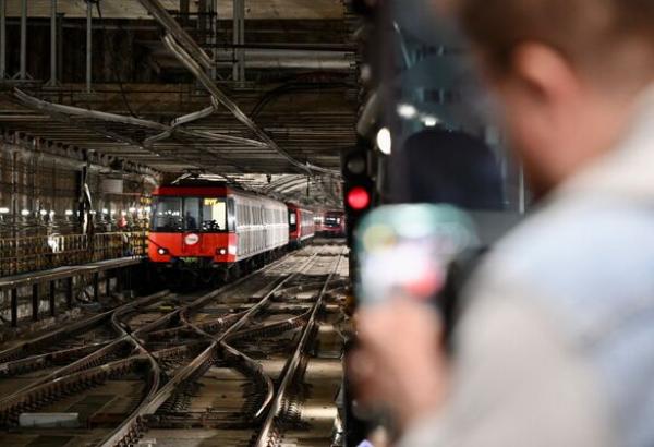 Comiat del darrer tren de la serie 4000 en servei. /Foto: Pep Herrero (TMB)