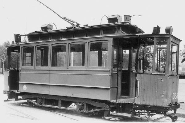 El tramvia 358. /Foto: FUNDACIÓ TMB