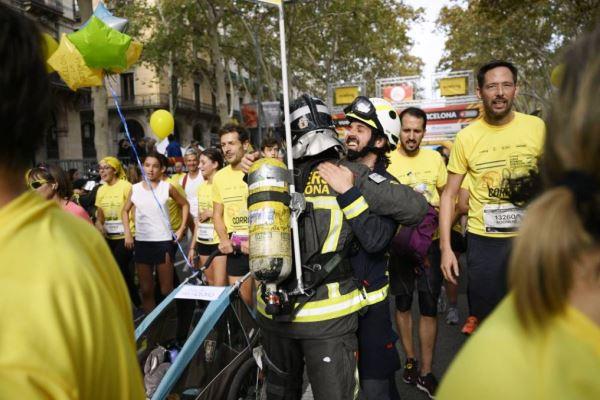 Participants d'una edició anterior de la cursa / Foto: web oficial de la Cursa de Bombers