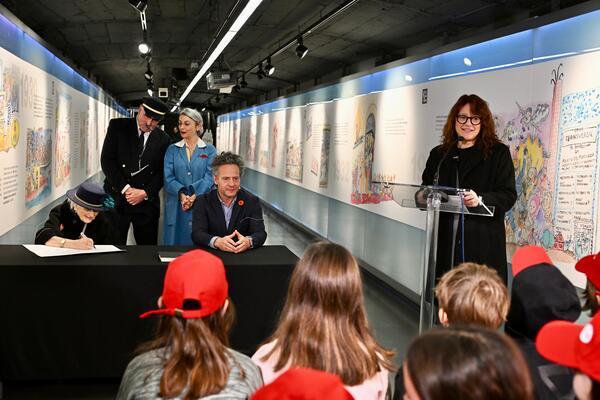 Presentació del llibre "La petita història del metro". /Foto: Pep Herrero (TMB)