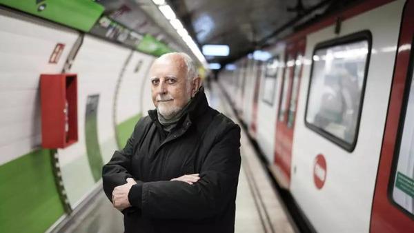 Agustín del Castillo va ser director de la xarxa de metro de Barcelona entre el 1978 i el 2008 / Foto: El Periódico