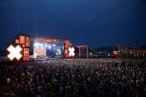 Imatge nocturna d'un concert d'una edició anterior del Cruïlla / Foto: Festival Cruïlla