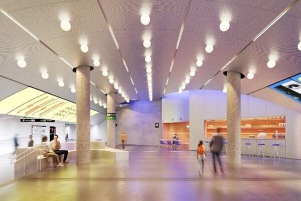Projecte vestíbul Glòries i DHub / Foto: Ajuntament de Barcelona